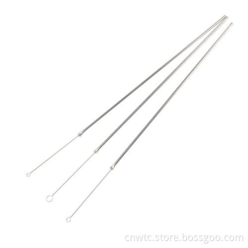 Reusable Laboratory Tools: Nichrome Wire Loop, Inoculating Loop, Rod, and Stainless Steel Inoculating Needle